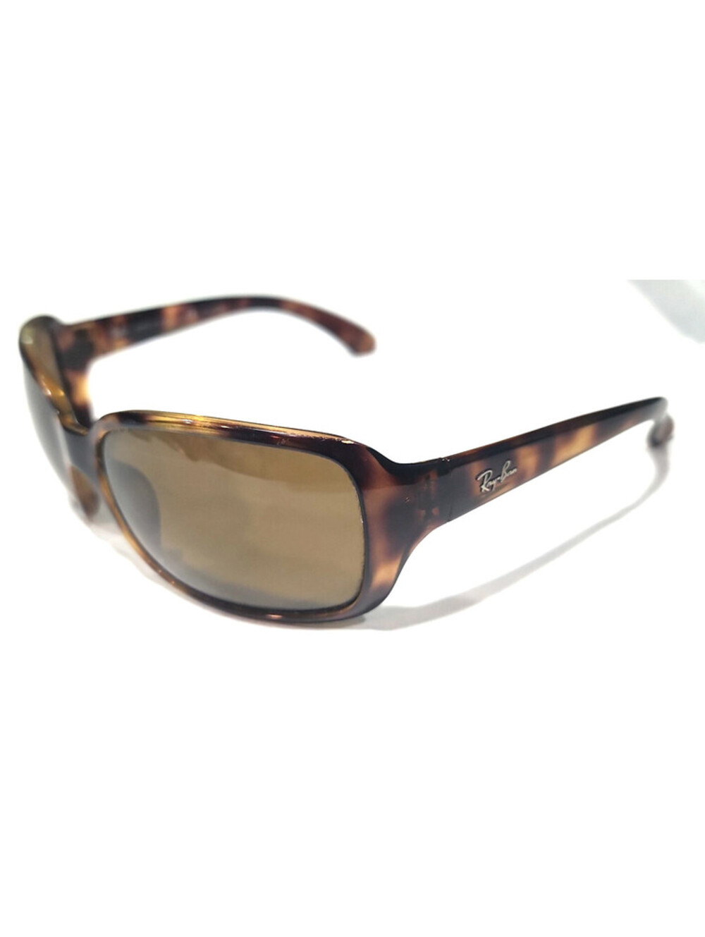 Ray Ban RB4068 642/57 Tortoise Wrap Polarized Sunglasses